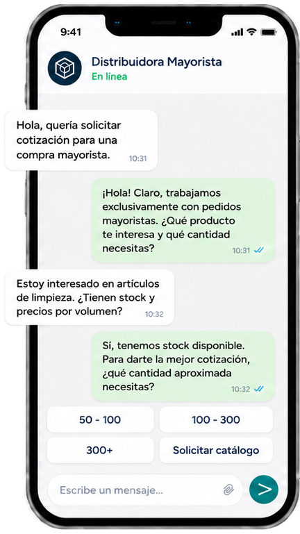 Conversación atendida por ROE